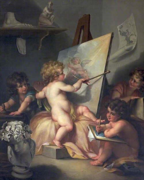 Painting, 1750, Jacob de Wit