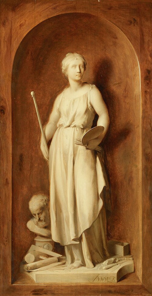 Allegory of painting - "Pictura", 1752, Jacob de Wit