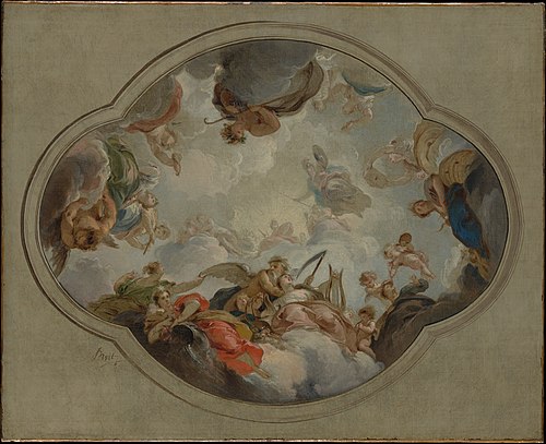 Allegory of the Arts, 1742, Jacob de Wit
