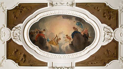 Apollo Surrounded by the Nine Muses, 1743, Jacob de Wit