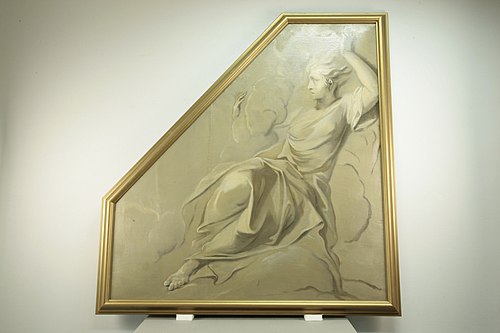 Allegorical Figure: Air, 1725, Jacob de Wit