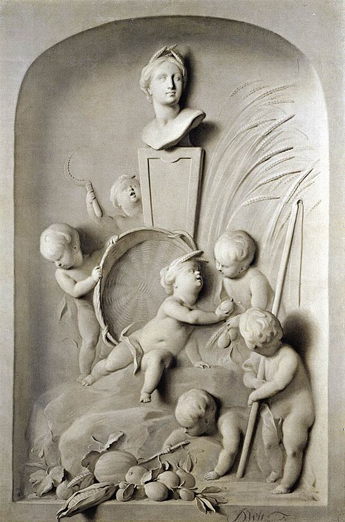 Allegory of the Four Seasons - Summer, 1751, Jacob de Wit