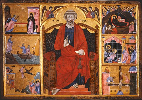 retable de Saint-Pierre, 1280, Guido di Graziano