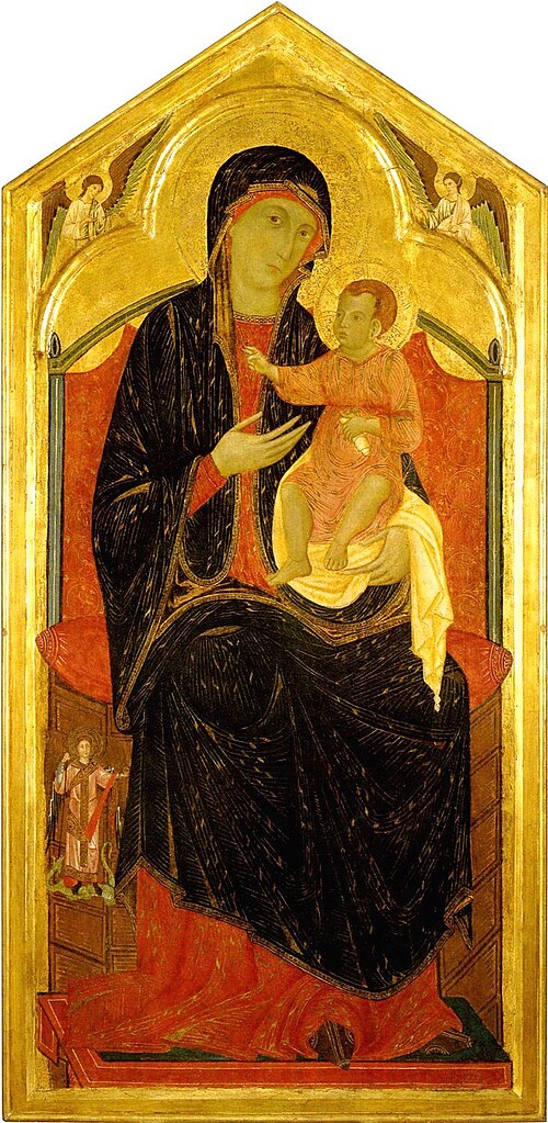 Madonna and child enthroned, 1290, Guido di Graziano