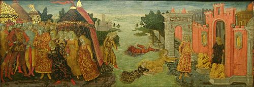 The Legend of Cloelia, 1480, Guidoccio Cozzarelli