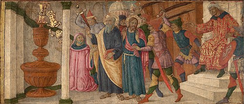 Martyrdom of the Saints Simon and Thaddeus, 1486, Guidoccio Cozzarelli