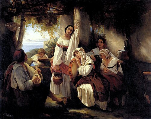 A melanchony ballad, 1872, Guillaume Bodinier
