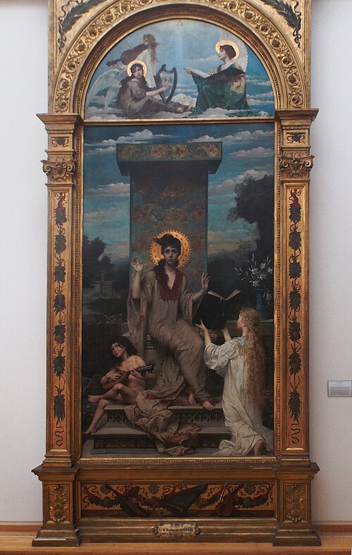 Sainte-Cécile, 1878, Guillaume Dubufe
