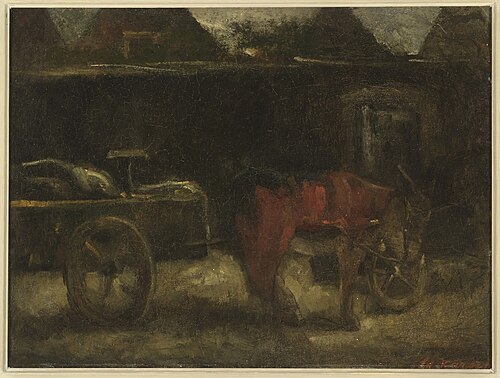 Ezelskarretje., 1900, Eduard Karsen