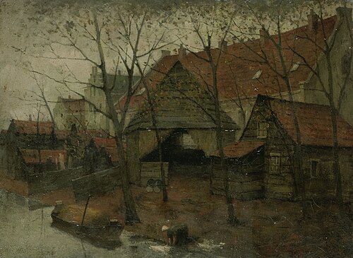 The Vinkenbuurt near Amsterdam, 1892, Eduard Karsen