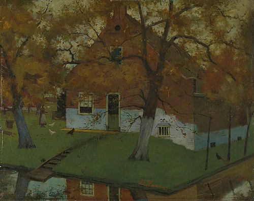 Farm in the Province of North Holland, 1890, Eduard Karsen