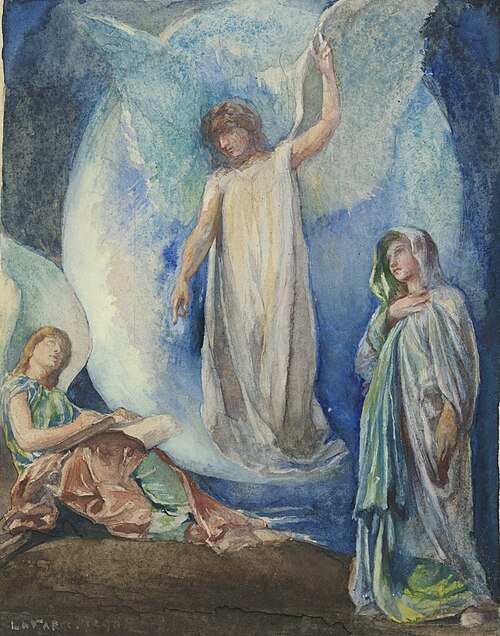 The Recording Angel, 1890, John La Farge