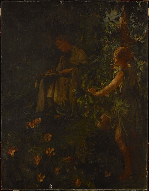 Virgil, 1874, John La Farge