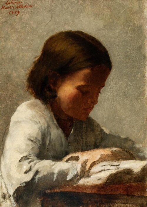 Study of Boy, 1859, John La Farge