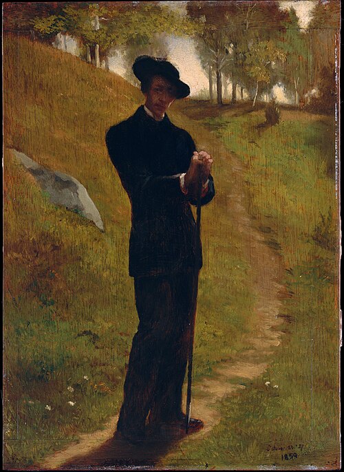 Portrait of the Painter, 1859, John La Farge