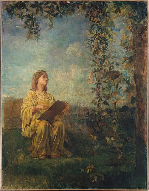 The Muse of Painting, 1870, John La Farge