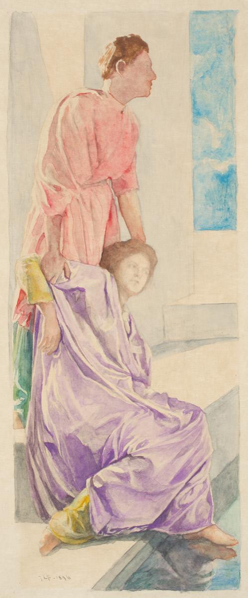The Pool at Bethesda: The Invalid, 1896, John La Farge