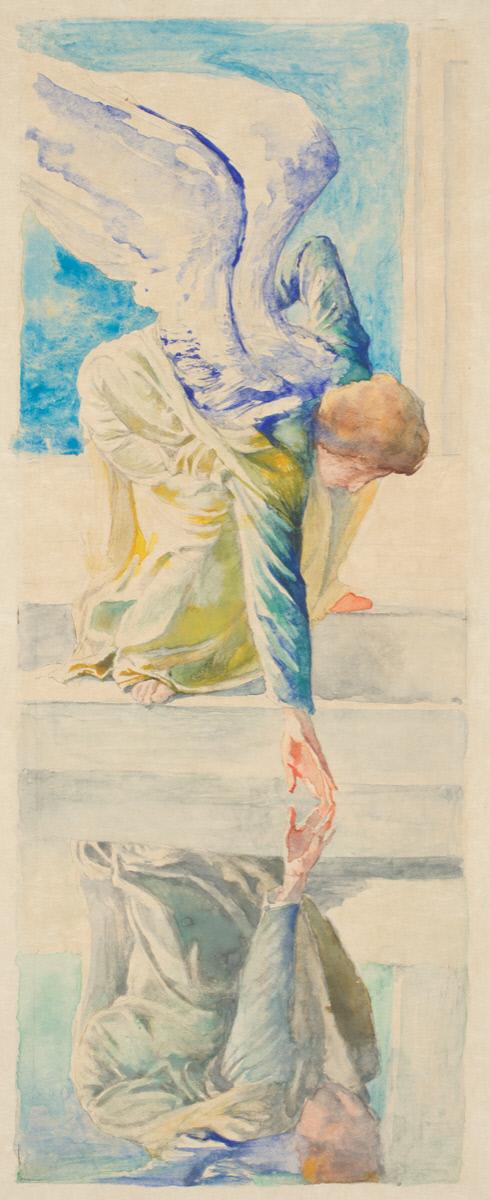 The Pool at Bethesda: The Angel Troubling the Water, 1898, John La Farge