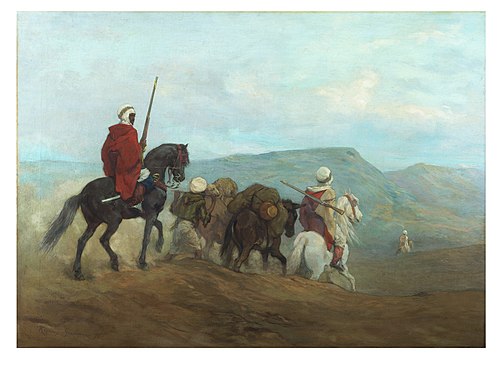 Arab Horse Soldiers, 1871, Guillaume Régamey
