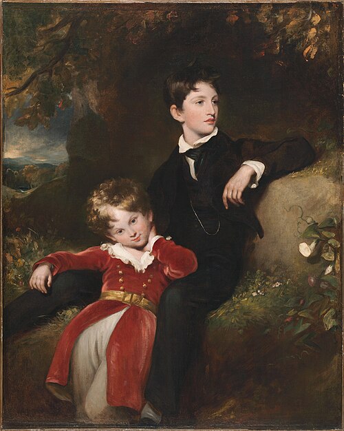 Walter Charles James and Charles Stewart Hardinge, 1829, Thomas Lawrence