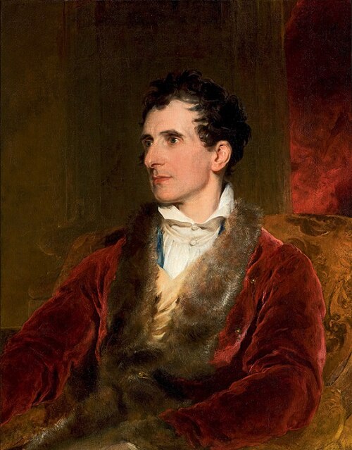Portrait of Canova, 1818, Thomas Lawrence
