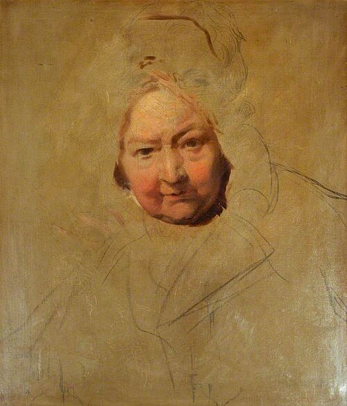 Head of an Old Lady, , Thomas Lawrence