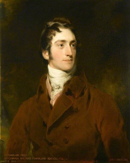 Sir Robert Frankland Russell (1784–1849), 7th Bt, , Thomas Lawrence