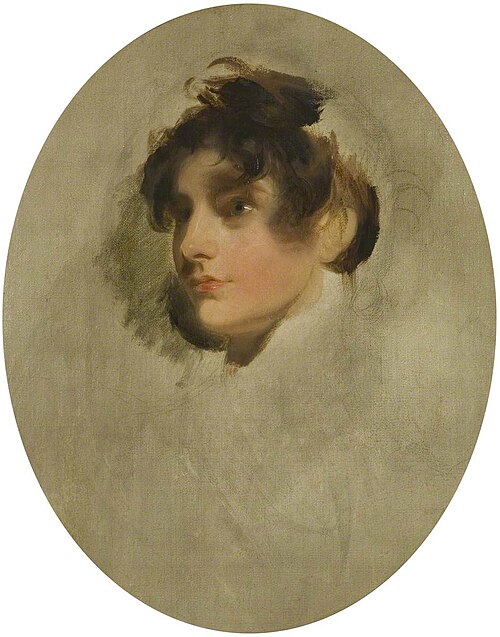 Head of an Unknown Young Woman, 1800, Thomas Lawrence
