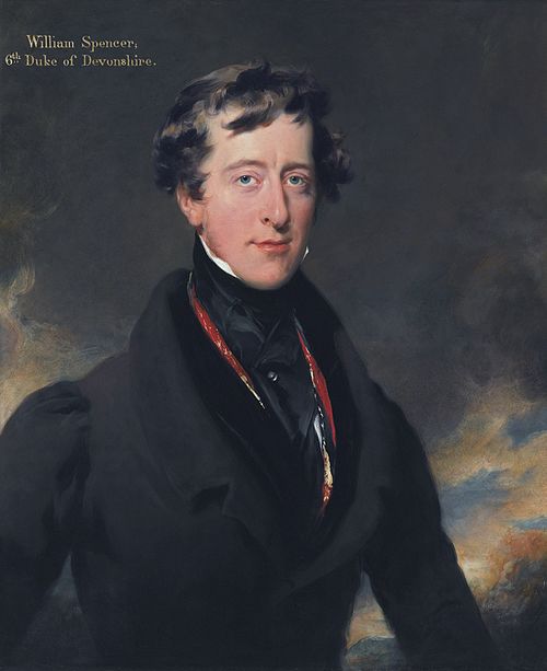 Portrait of William Spencer Cavendish, 6th Duke of Devonshire (1790-1858), 1824, Thomas Lawrence