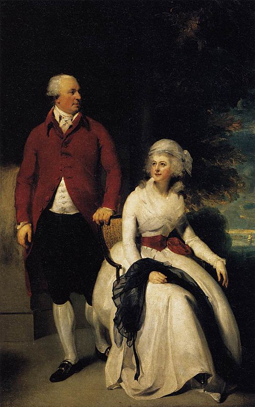 Portrait of Mr. and Mrs. John Julius Angerstein, 1792, Thomas Lawrence