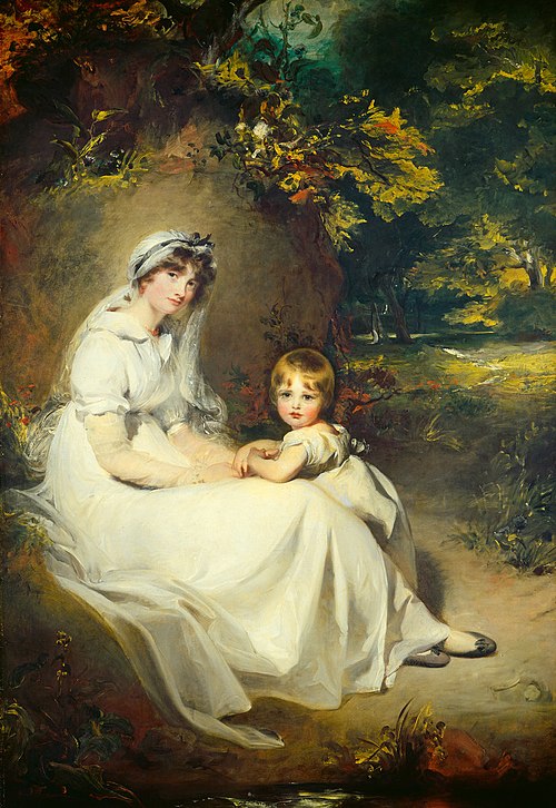 Lady Mary Templetown and Her Eldest Son, 1802, Thomas Lawrence