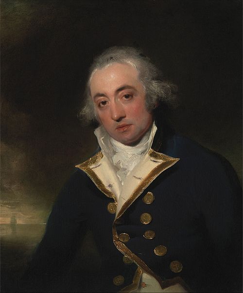 Admiral John Markham, 1793, Thomas Lawrence