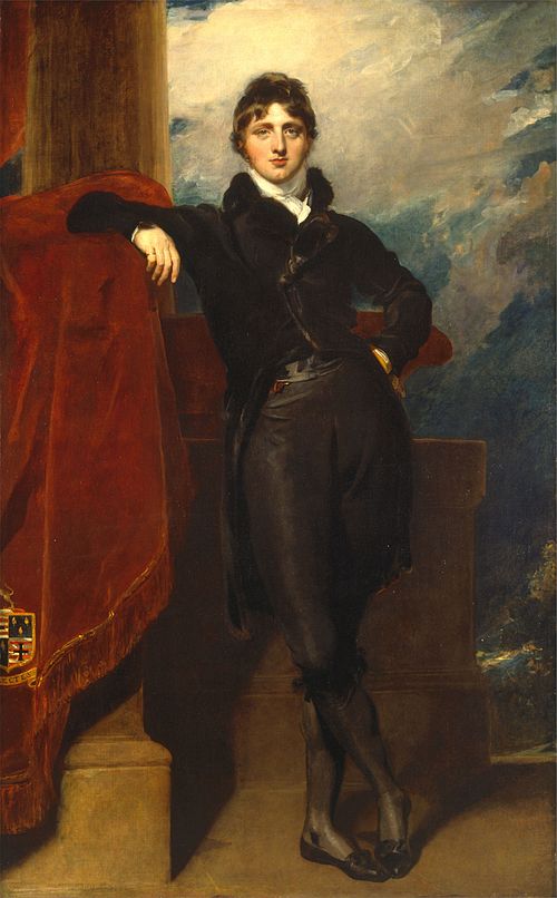 Lord Granville Leveson-Gower, later first Earl Granville, 1804, Thomas Lawrence