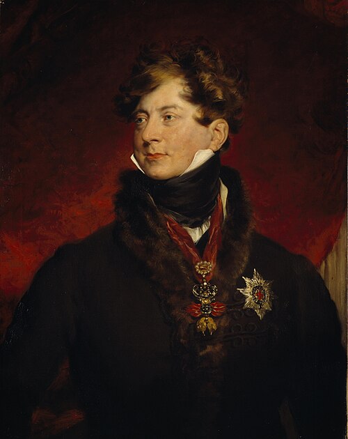 George IV, 1762 - 1830. Reigned as Regent 1811 - 1820, as King 1820 - 1830, 1820, Thomas Lawrence