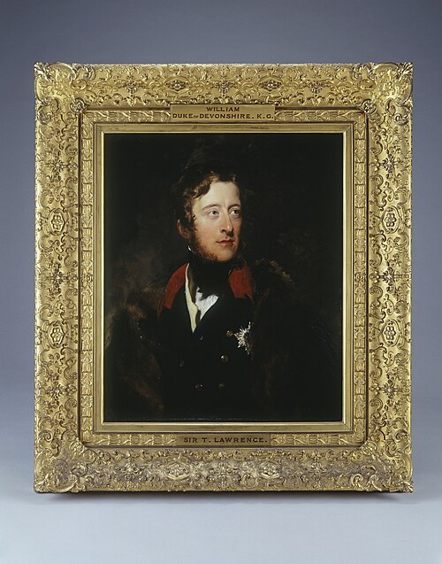 William Cavendish, 6th Duke of Devonshire (1790-1858), 1826, Thomas Lawrence