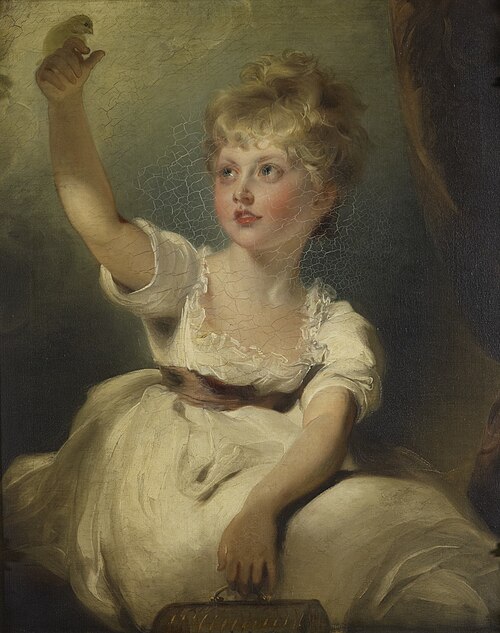 Princess Charlotte of Wales (1796-1817), 1803, Thomas Lawrence