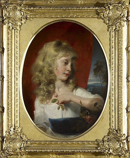 Princess Amelia (1783-1810), 1789, Thomas Lawrence