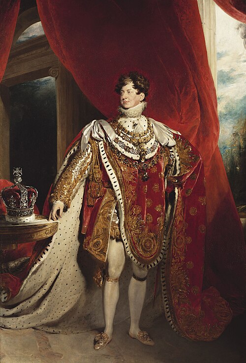 George IV (1762-1830), 1821, Thomas Lawrence