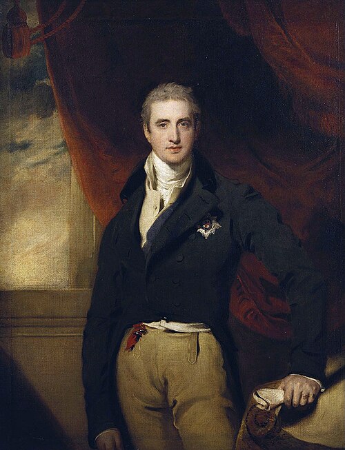 Robert Stewart (1769-1822), Viscount Castlereagh, later second Marquess of Londonderry, 1817, Thomas Lawrence