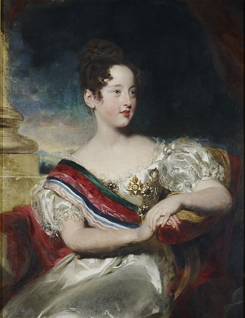 Maria II, Queen of Portugal (1819-1853), 1829, Thomas Lawrence