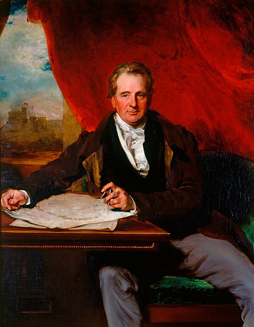 Sir Jeffry Wyatville (1766-1840), 1829, Thomas Lawrence
