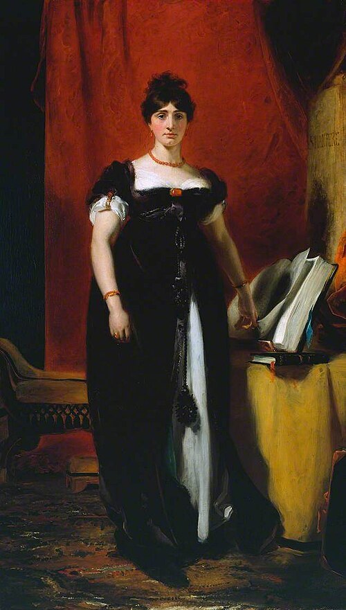 Portrait de Sarah Siddons, 1804, Thomas Lawrence