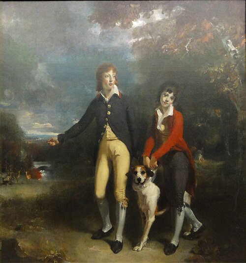 The Two Sons of the 1st Earl Talbot, 1793, Thomas Lawrence