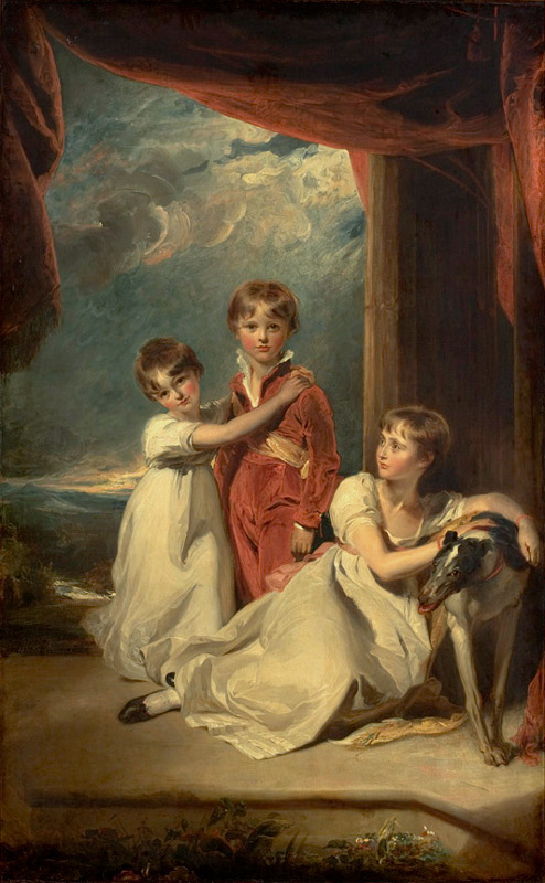Les enfants de Sir Samuel Fludyer, 1806, Thomas Lawrence