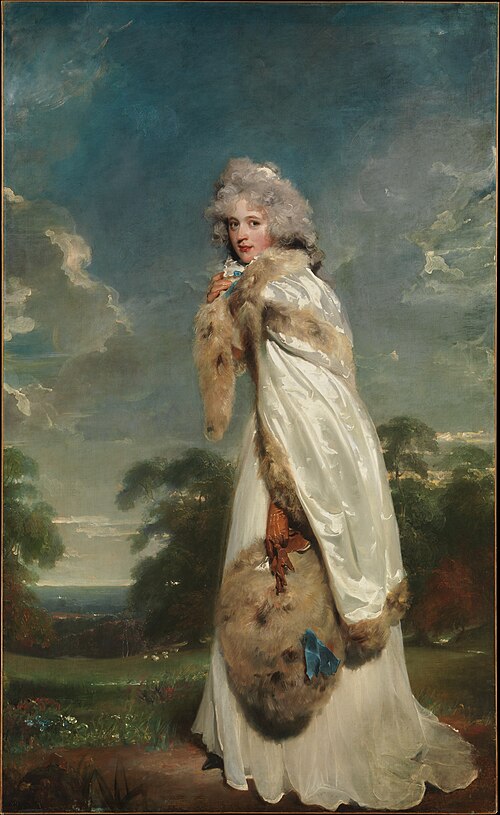 Elizabeth Farren , future comtesse de Derby, 1791, Thomas Lawrence