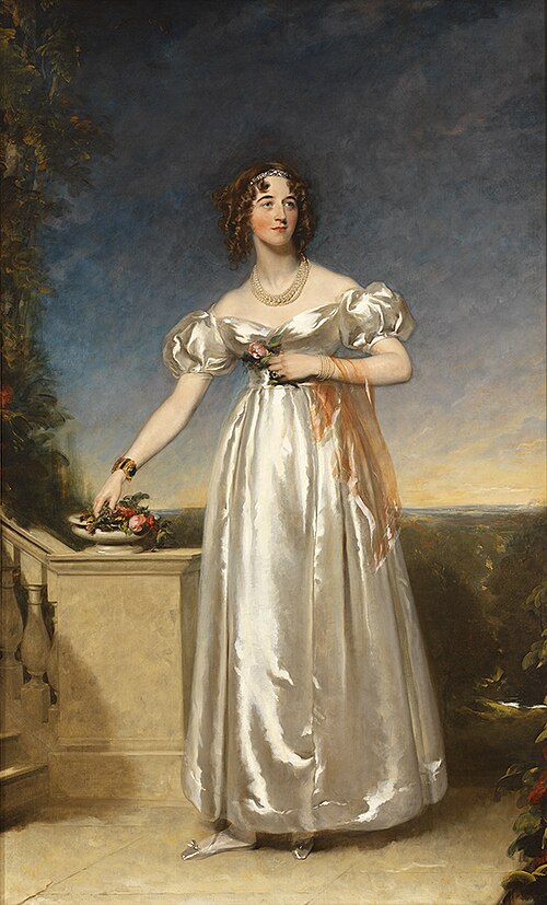 Portrait of Lady Sarah Ingestre, 1827, Thomas Lawrence
