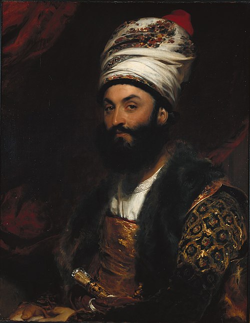 portrait of Mirza Abu'l Hassan Khan, 1810, Thomas Lawrence