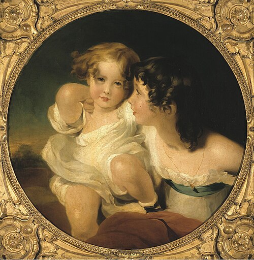 Portrait d'Emily et Laura-Anne Calmady, 1801, Thomas Lawrence