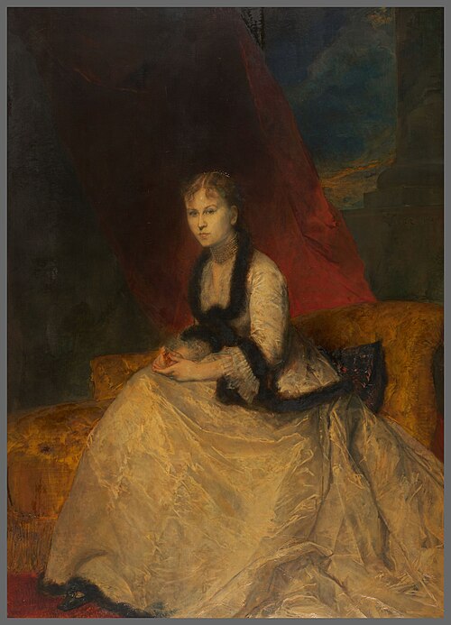 Portrait de la marquise Landolfo-Carcano, 1868, Gustave Ricard