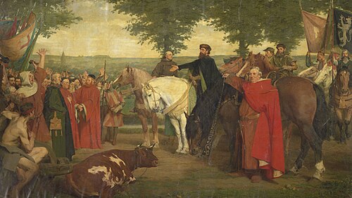 La Commémoration de Jacques d'Artevelde, 1850, Gustave Vanaise